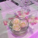 Vase rond bas en verre