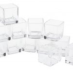 soliflore carré en verre