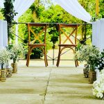Arche bois mariage