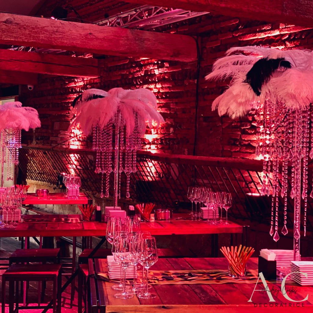 Décoration de soirée d'entreprise à thème