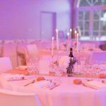 Décoration d'une salle de mariage à Balma