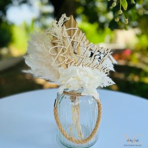 bouquet de fleurs séchées anniversaire